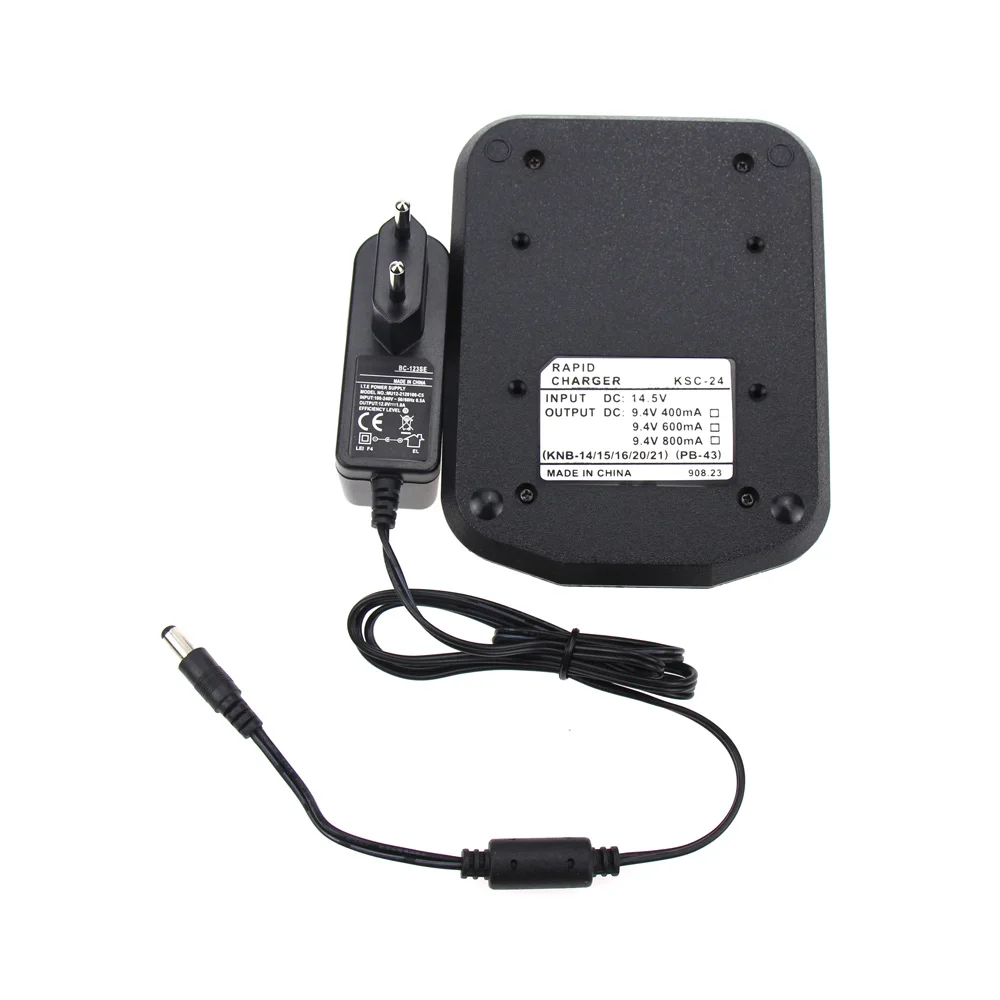 KSC-24 Быстрый Батарея Зарядное устройство для Kenwood Батарея 2 Way Радио KNB-14 KNB-15A KNB-17A KNB-20N KNB-22 TK-190 TK-260