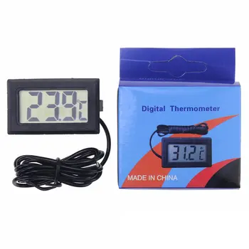 

Electronic Digital Digital Thermometer Body Temperature Fish Tank Refrigerator Water Temperature Measuring Instrument
