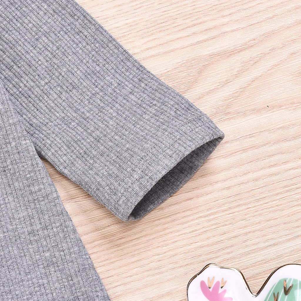 Baby Boys Girls clothes Overalls for Newborn winter jumpsuit комбинезон детский Long Sleeve Solid Romper Jumpsuit Clothes#4