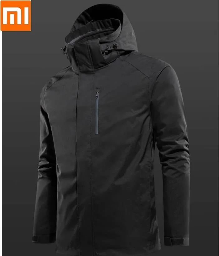  Xiaomi ULEEMARK men three-in-one jacket Waterproof windproof Wear resistant Inner liner removable O
