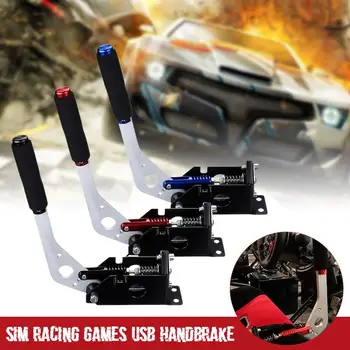 

USB Handbrake Clamp PC Windows 14Bit PC for Sim Racing Game for Logitech G25 G27 G29 T500 T300 for LFS DIRT RALLY Without Clamp