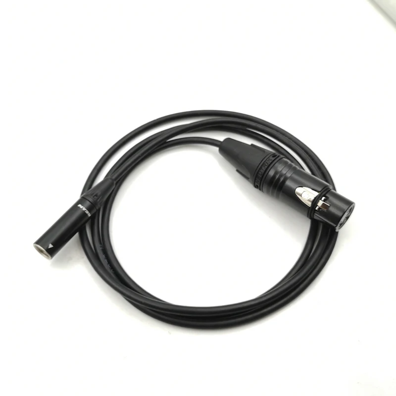 MINI XLR 3pin папа к XLR 3pin мама для Blackmagic Pocket cinema BMPCC 4k камера линейный аудио кабель