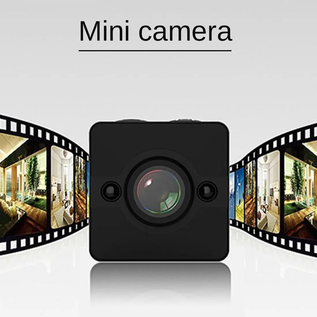 

SQ12 1080P Mini Camera HD Wireless Cam Intelligent Monitoring Equipment Remote Network Camera Wifi Camera or Memory Card