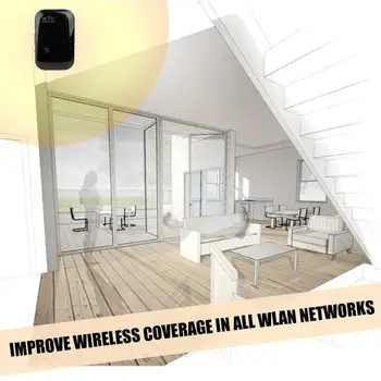 

Wifi Repeater/Router/Acess point AP 300Mbps wifi signal Drop amplifier shopping Signal wireless WPS Extender Booster 802.11 K9U6