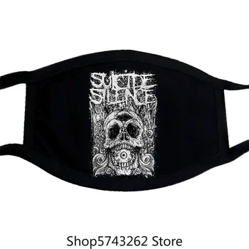 

Suicide Silence Cyclops Deathcore Mitch Lucker Animosity New Black Mask Washable Reusable Mask with
