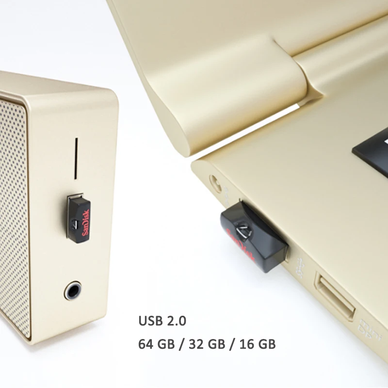 Sandisk Mini флеш-диск Usb 2,0 16 Гб Флешка миниатюрный флэш-накопитель 32 ГБ U Stick U Disk flash Memory Stick Usb