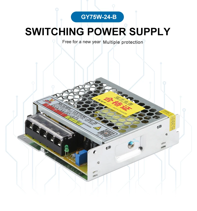 24V/8.3A Switching CNC Power Supply KL-201-24 