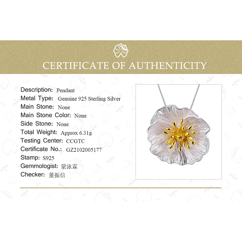 Sterling silver pendant for women without necklace pendant necklace,silver pendant