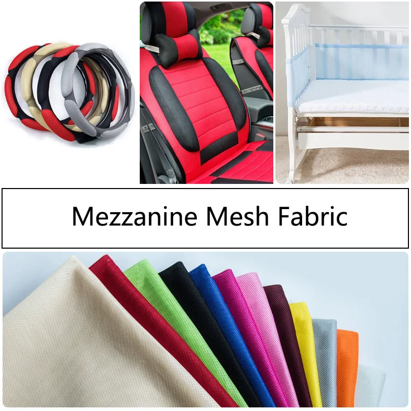 Meetee 100/200X150 см трёхслойная сетчатая ткань DIY швейная спортивная обувь чехол для сиденья автомобиля ткань 3D дышащая сумка для дивана аксессуар