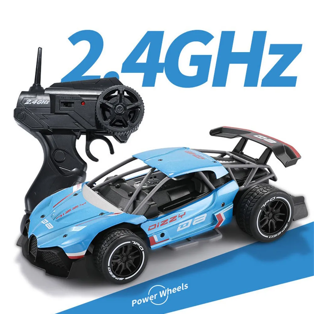 1:16 RC Дрифт гоночный автомобиль 2,4G 2WD Металлический Высокоскоростной пульт дистанционного управления автомобиль игрушки для мальчиков радиоуправляемые машины 600mAh# SH