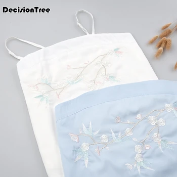 

2020 Chinese Camisoles women linen shirt tops chinese style vintage shirt cardigan coat fairy tang suit breathable casual hanfu