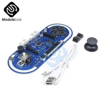 

Atmega32u4 Esplora Joystick Game Program Module For Arduino IDE Oscillator Microcontroller Temperature Light Sensor Board Cable