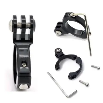 

JMFOTO Bike Handlebar Mount Bicycle Motorcycle Aluminum Holder for Gopro Hero 8 7 5 6 4 3+ SJCAM Xiaoyi 4K SJ5000 Accessories