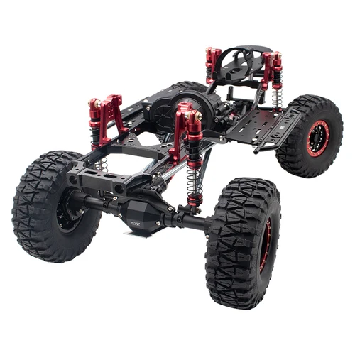 Frame KYX CNC сплав 2 скоростной комплект 313 колесная рама SCXII 90046 1/10 rc автомобиль - Цвет: Frame