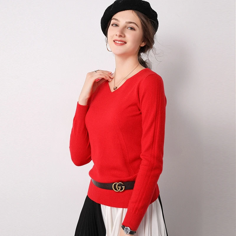 Женские шерстяные свитера Зимние Топы свитер с высоким воротником женские тонкие пуловеры трикотажные свитера пуловеры стиль