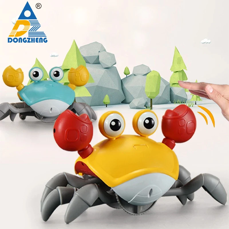 Escape Crab Induction Children toys Musical/Crawling Electronic