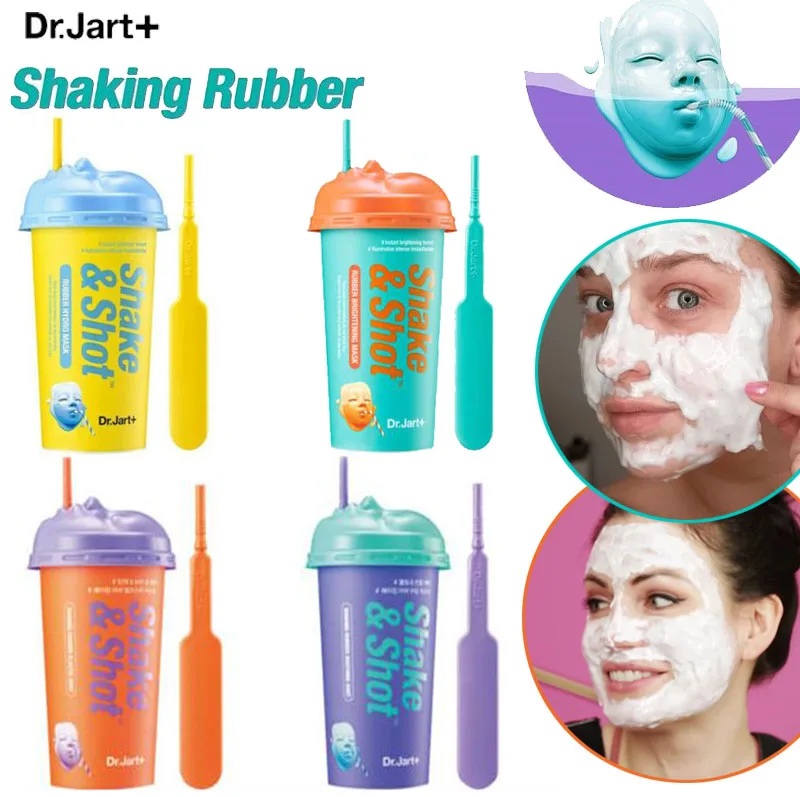 

Dr.Jart Dermask Shaking Rubber Luminous Shot Mask Pack Rubber Face Mask Anti Wrinkle Smooth Skin Korean Facial Mask Skin Care