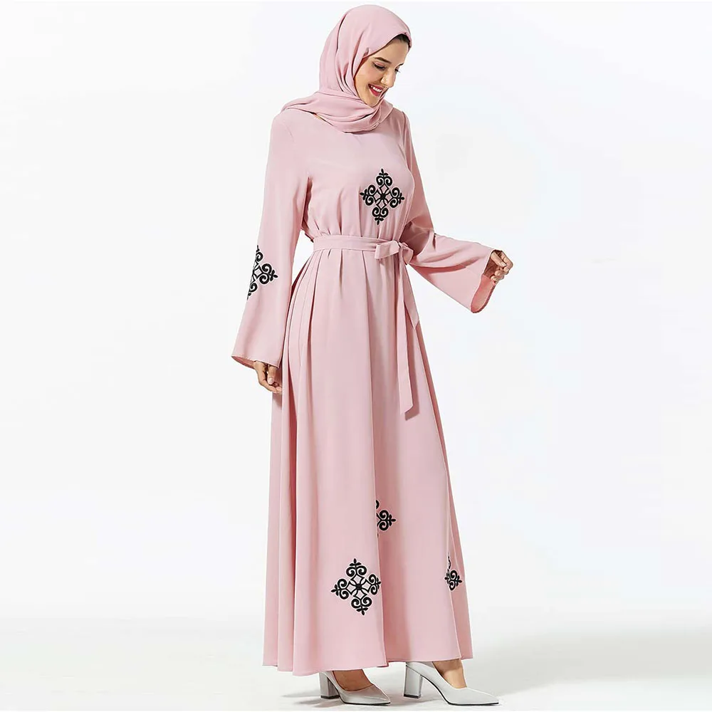 Abaya Дубай мусульманское платье без хиджаба Абая для женщин Осенняя мода Caftan