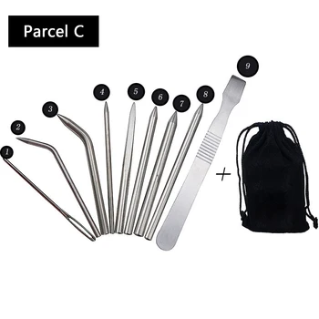 

Paracord Stitching Set Stainless Steel Umbrella Rope Needle Bracelet Flattener Knitting Needles DIY Jewelry Accessories