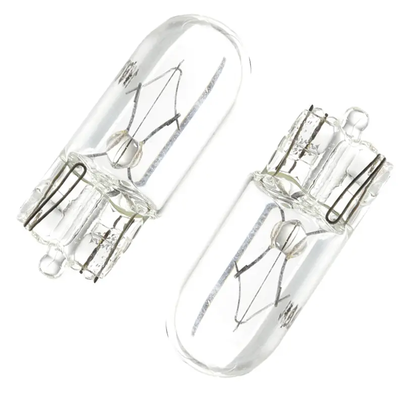 10 X White T10 W5W 501 194 Clear Signal Lamp Glass 12V 5W Warm White W2.1x9.5d Single Filament Car Bulb Auto Light - Image 3