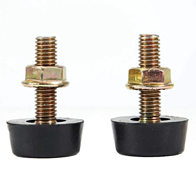 1 Pair Engine Bonnets Bonnet Adjuster Bump Stop hood adjuster Fit for Nissan Patrol GQ for Ford Maverick BSANS1GP-1 62840-H8500 Hood Pins
