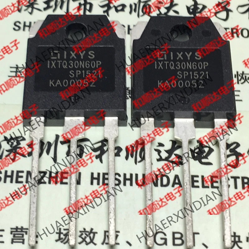 10 шт./лот и IXTQ30N60P TO-3P 600V 30A на