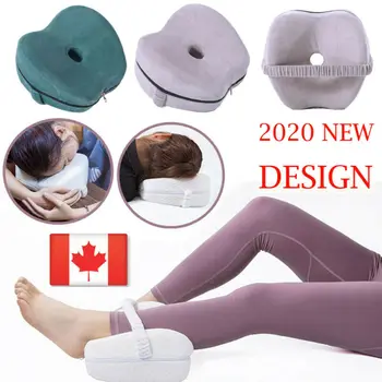

Memory Foam Leg Pillow Orthopaedic Body Memory Foam Pillow Back Hips Knee Support for Side Sleeper Sciatica Relief