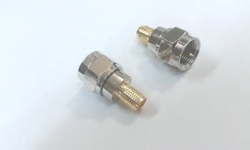 300 шт. медь F штекер для SMA женский разъем RF коаксиальный разъем