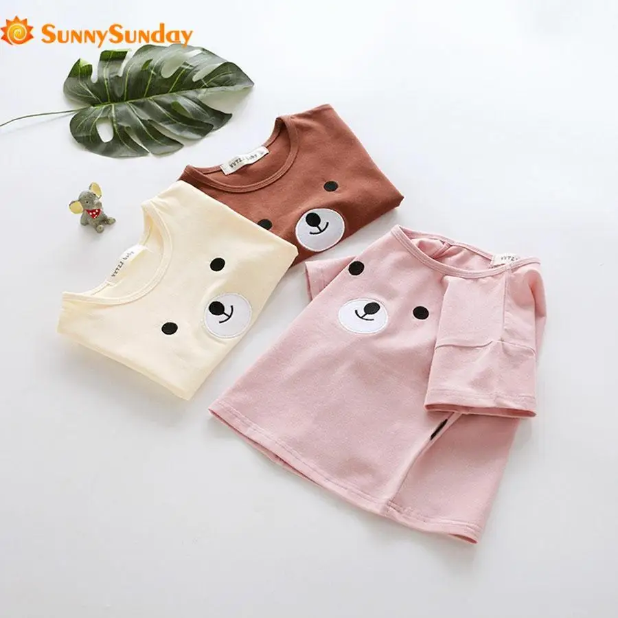 2019 модная детская футболка летняя хлопковая одежда для маленьких мальчиков и