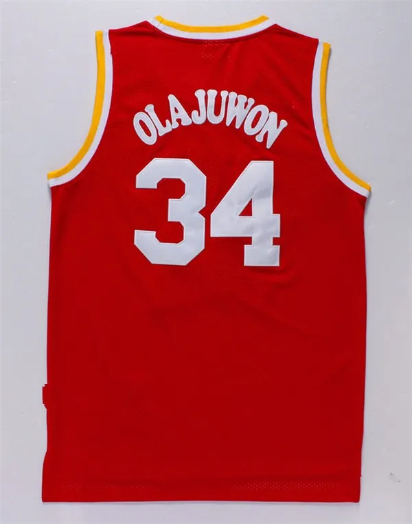 Зеленый new Free shipping A+ quality Mens adults Jersey Bill Laimbeer 40 David Hakeem 34 Olajuwon Robinson 50 Houston - Цвет: Зеленый