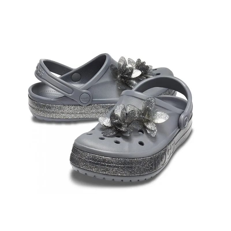 CROCS Bayaband Glitter Floral Clog UNISEX