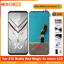 

6.65" Original Amoled For ZTE Nubia Red Magic 5s LCD Display Touch Screen Digitizer For ZTE Nubia RedMagic 5s NX659J LCD Display