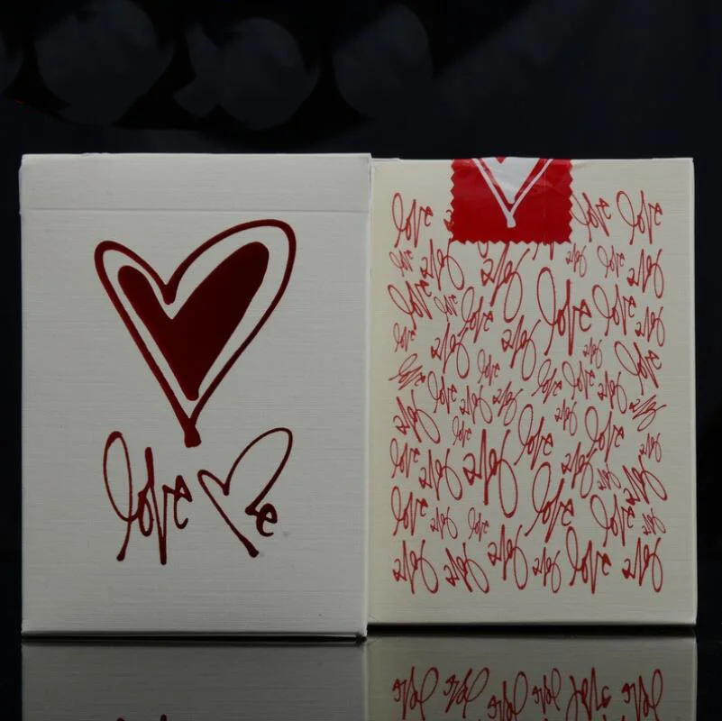 Игральные карты Love Me колода 88*63 мм Волшебная бумажная категория для покера
