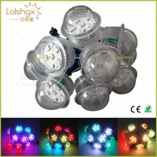 200 шт./упак. супер яркий DC12V 2903IC 36 мм 6 светодиодный s SMD 5050 РГБ, Пиксельная лампа Прозрачная крышка светодиодный строки модуля водонепроницаемый IP68