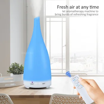 

7-color LED light household remote control atomizer essential oil disperser air humidifier cold fog machine Aromatherapy