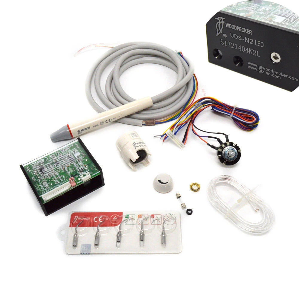 

Dental Original Woodpecker Built in UDS-N2 Piezo Ultrasonic Scaler Dental Chair for Medical Unit Dentist Tools