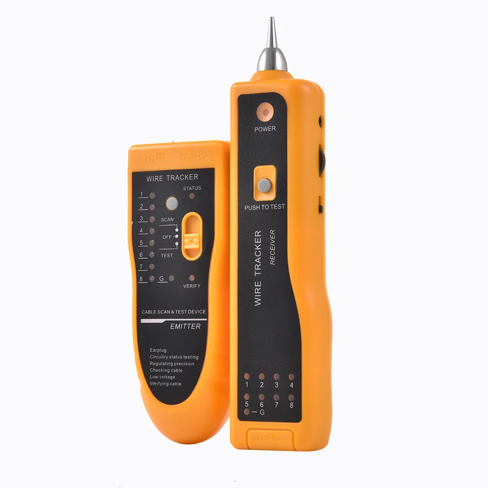 Многофункциональный сетевой кабель тестер RJ45 RJ11 провода Ethernet Tracer с сумкой зонд аудио тон трекер ремонт дома линии finder