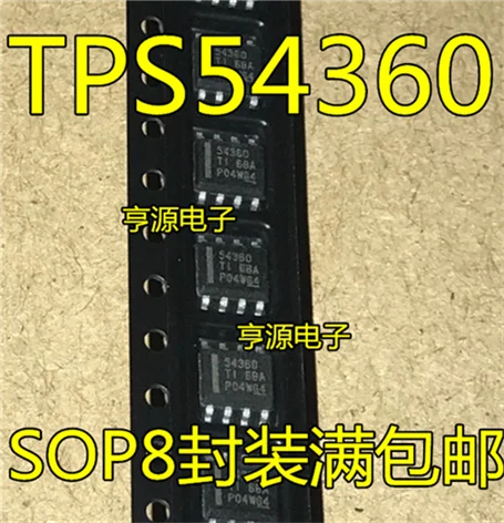 TPS54360 TPS54360DDAR 54360 лапками углублением SOP-8