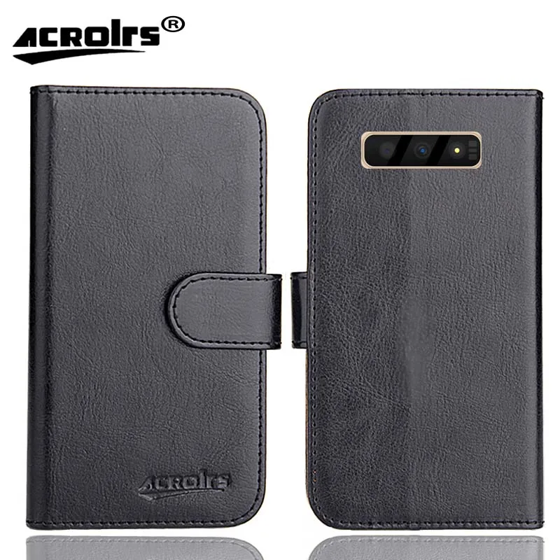 

XGODY S10 Case 5.5" 6 Colors Flip Soft Leather Crazy Horse Phone Cover Stand Function Cases Credit Card Wallet