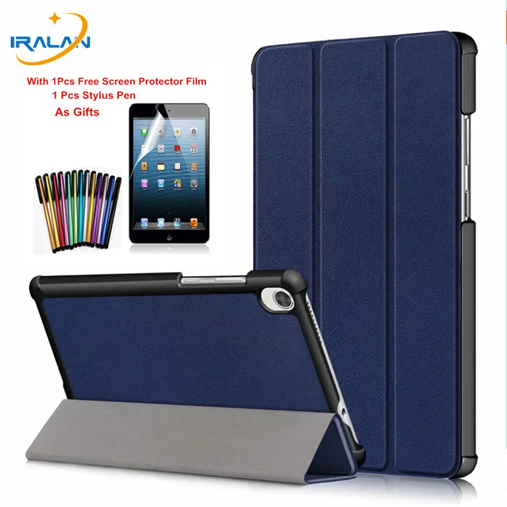 Магнитный чехол подставка для Lenovo Tab M8 FHD из искусственной кожи с подставкой HD TB