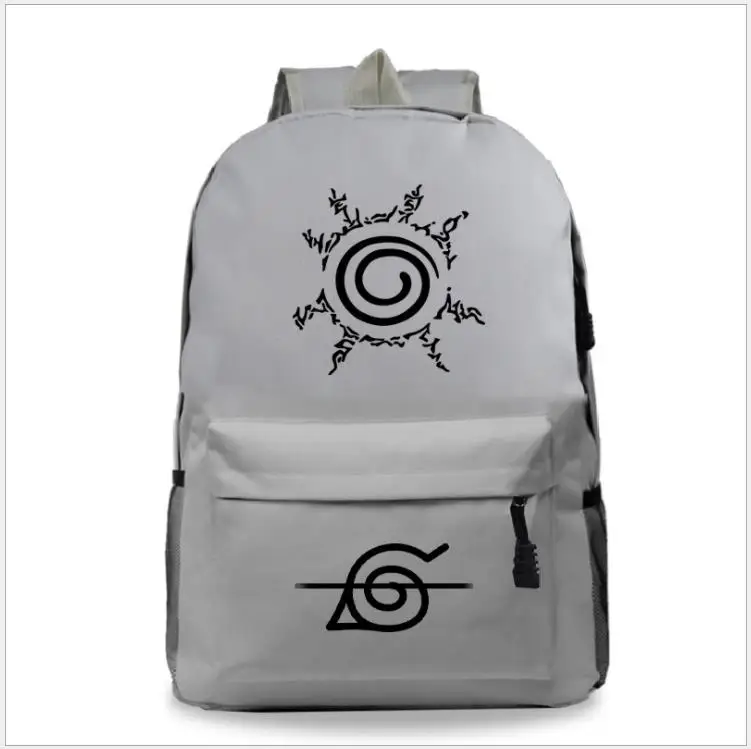 Шаринган Наруто Мода печати рюкзак подростков студентов Bookbags Винтаж Ноутбук рюкзаки Портфолио для школы сумки - Цвет: as pictures