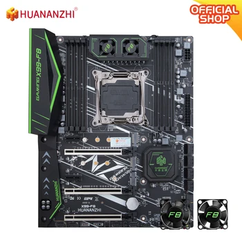 HUANANZHI - Placa Base X99 F8 X99, Intel XEON E5 LGA2011-3, Todas las Series, Accesorio DDR4 RECC, con Memoria de NON-ECC, NVME USB 3.0, Estación de Trabajo de Servidor ATX