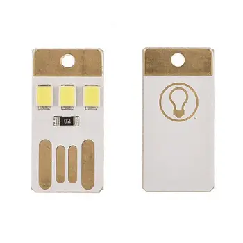 

5pcs Outdoor Mini Slim Mobile USB LED Small Lighting For Camping Night Hiking Tent Lamp Light Portable Energy Saving Flashlight