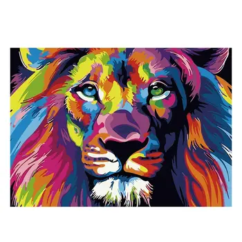 

Frameless Home Decoration Wall Art DIY Digital Oil Painting By Numbers Abstract Drawing 40X50cm Figure Painting Acrylic Canvas