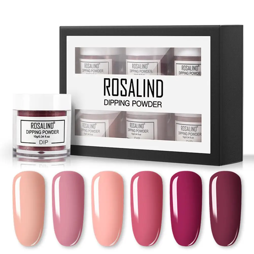 Dipping Powder Set DIY Nail Art Decoration Nail Powder Manicure Natural