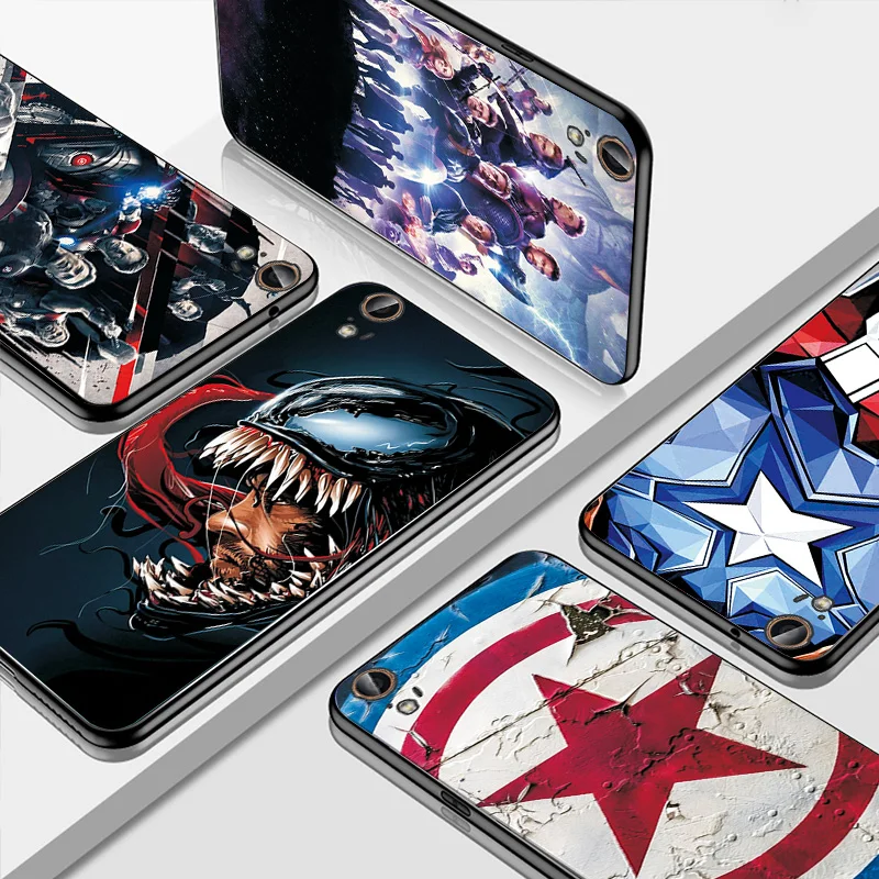 Черный ТПУ чехол для huawei Y6 ii чехол для телефона Coque для huawei Y6 II y6 2 Marvel Мстители чехол с героем для huawei Y5 II Y5 2 чехол s