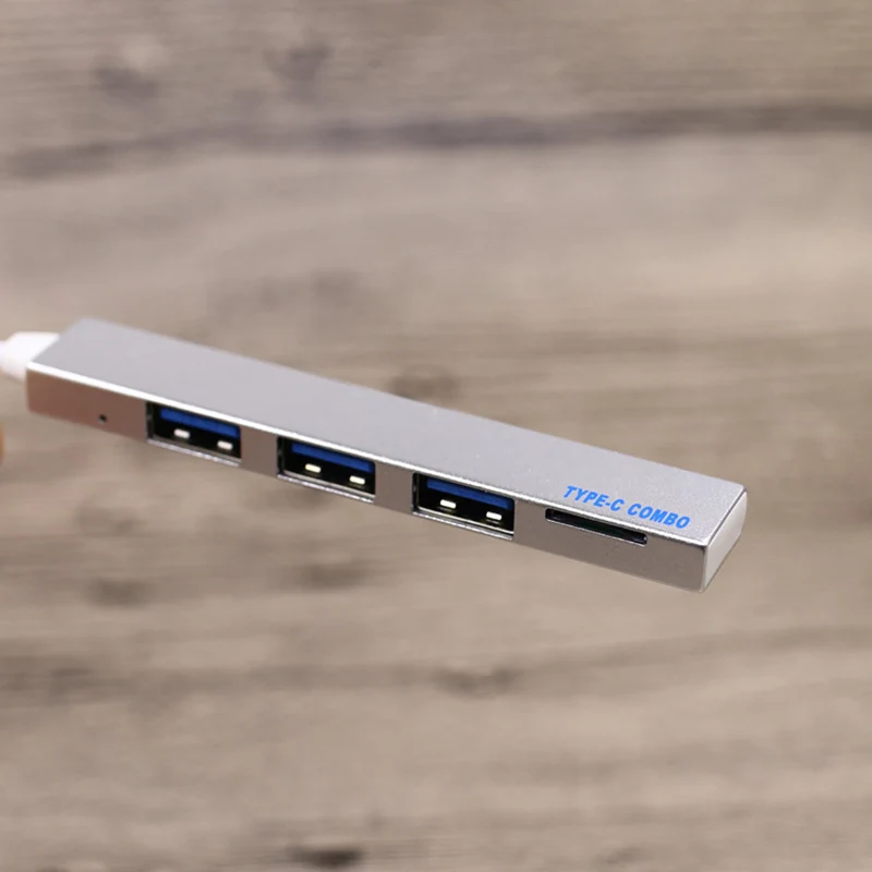 Тип C к USB2.0 концентратор TF карты порт адаптер портативный для мобильного телефона ноутбук офис FKU66