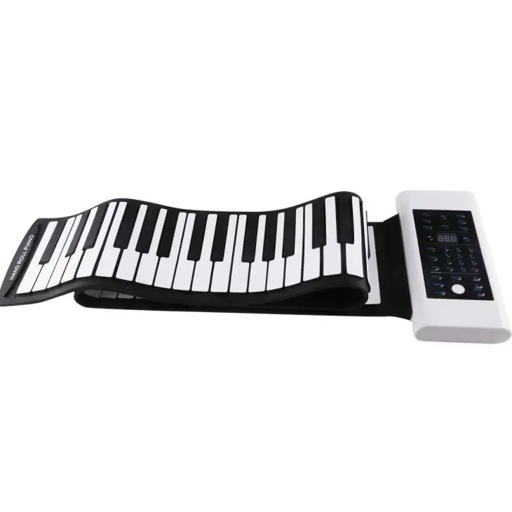 

Play Your Music Dream Hand Roll Electronic Piano Portable 88 Key Beginners Adult