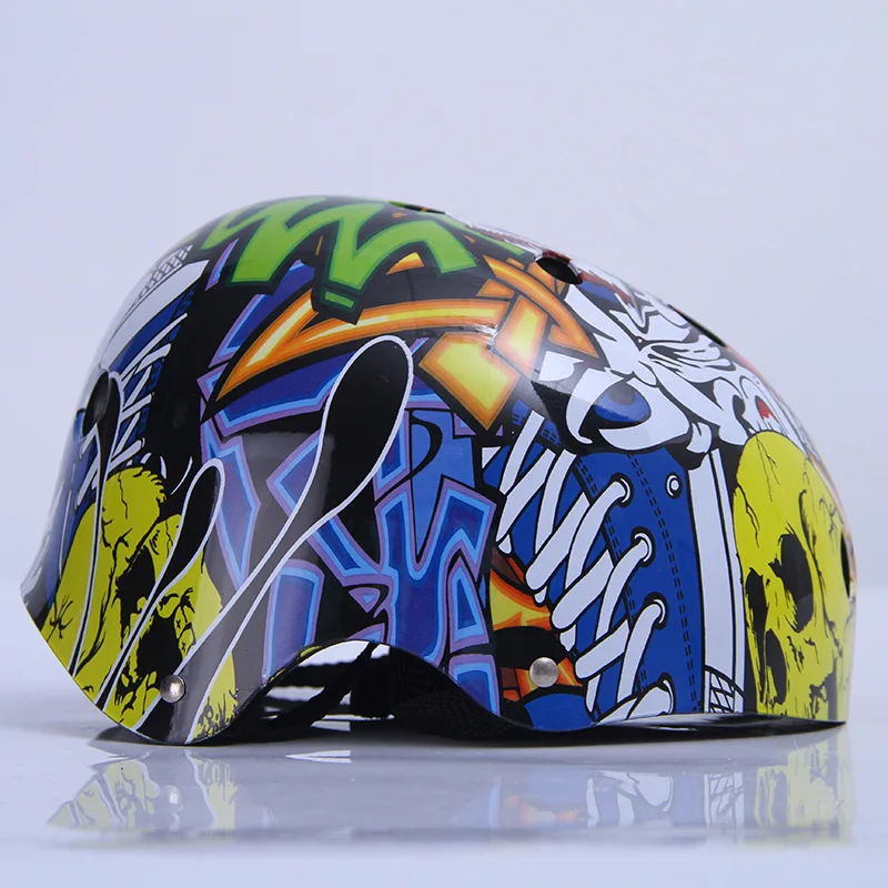 REVIEW TOP SELLER 2018-Children Roller Skating Helmet Bicycle Riding Helmet Skateboard Balance Car Speed Skating Safe