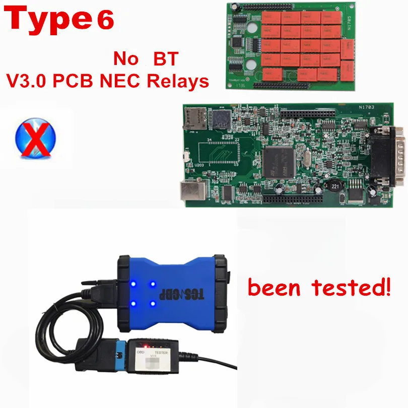 10 шт. новейший TCS MVD PRO MVDiag V3.0 OBD2 5 в монитор реле Bluetooth OBDIICAT TCS сканер. R0 Авто диагностический инструмент автомобиль/грузовик - Цвет: Blue tcs no bt